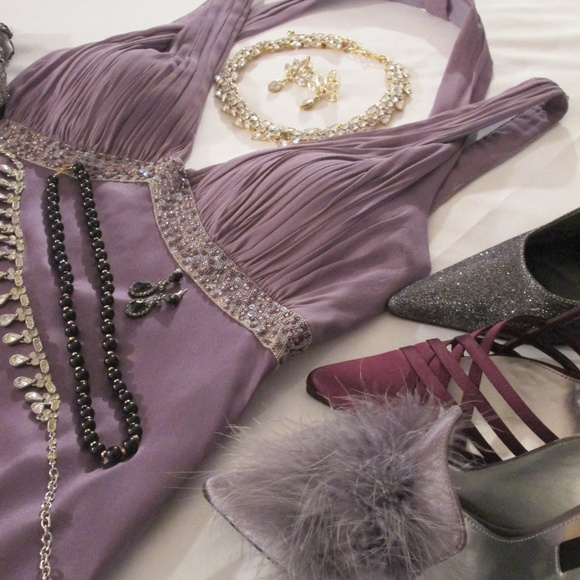 ANDRIANNA PAPELL Dresses & Skirts - ANDRIANNA PAPELL 100% SILK EMBELLISHED DRESS – NWT